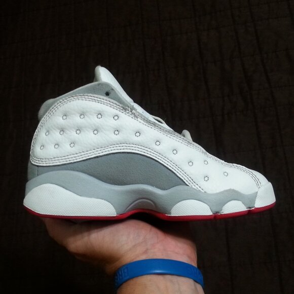 Jordan 13 Shoes Infant Kids Toddler 11C Sneakers Basketbsll White Retro Hip Hop - Picture 4 of 11